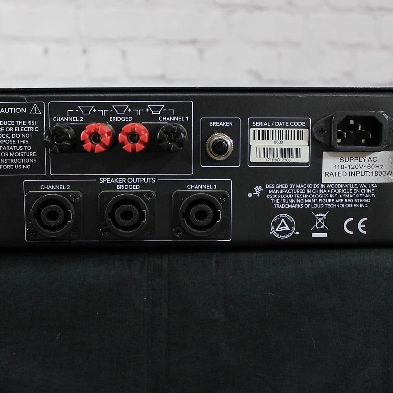 Mackie FR 1400 Power Amp | Reverb Mackie FR 1400 Power Amp | Reverb