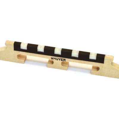 Grover Acousticraft™ 5-string Banjo Bridge 3-Legged 1/2" Tall Model # 95 image 2