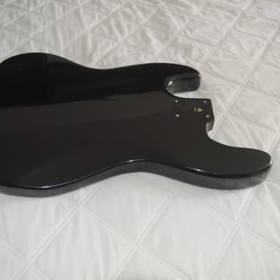Fender Generic Custom Bass body with Musicman style humbucker and fender type Single coil Unique image 7