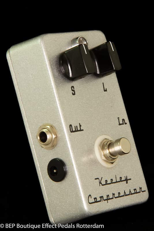 Keeley Compressor 2 Knob s/n 5224 USA signed by Robert Keeley, as used by  Matt Bellamy MUSE