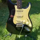 Fender Stratocaster 1963 Original Black Over Sunburst!