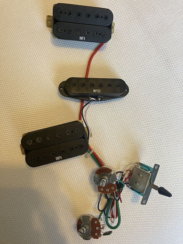 Ibanez Infinity Pickups from RG350DX/wiring harness 2004 Reverb