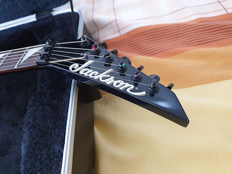 Jackson Kelly, KE5FR, Made in Japan, 2009 black with gold Jackson Kelly, KE5FR, Made in Japan, 2009 black with gold