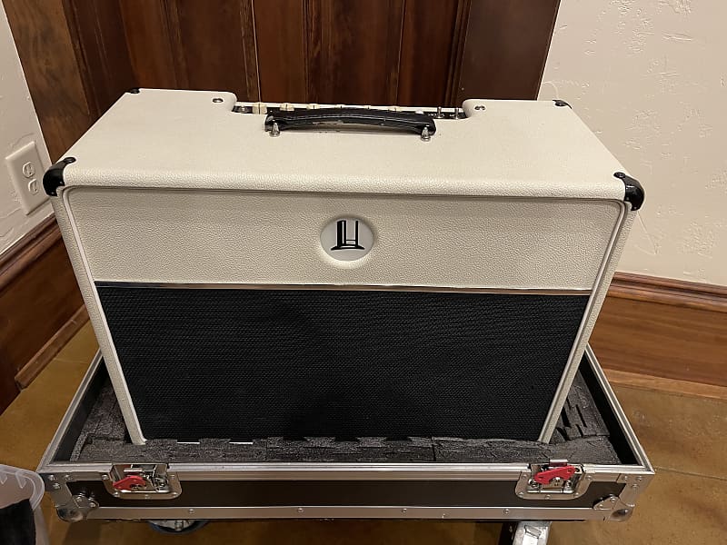 TopHat Super Deluxe 33 2x12 Combo 2016. With Road Case. Cream White. image 1