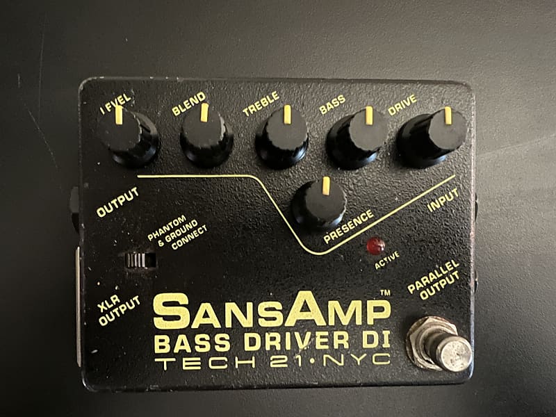 直販本物685-148♪TECH21・NYC　BASS　DRIVER D1　Sans Amp エフェクター エフェクター