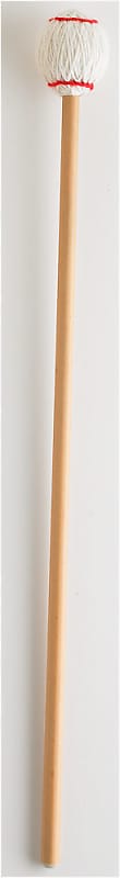 Innovative Percussion IP3106 Ludwig Albert Series Medium Hard Marimba Mallets - Off-White Yarn - Rattan image 1