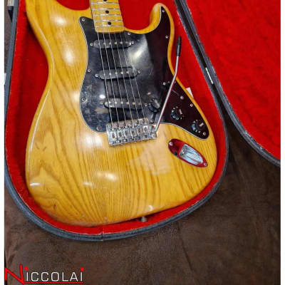 Fender 1979 Stratocaster Maple Natural Refret con Case image 12