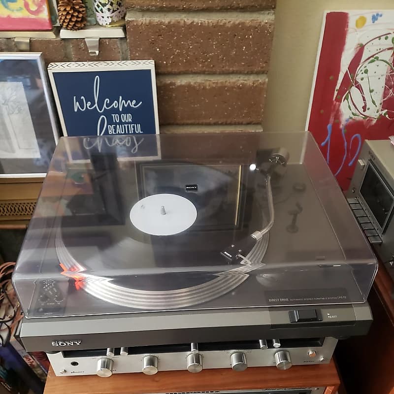 Rare Sony PST2 Direct Drive, 1977, New AT VM95E Cartridge, Reverb