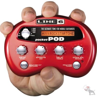 Line 6 Pocket POD Guitar Multi Effects Processor image 1