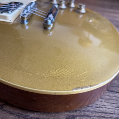 Vintage 1974 Greco EG 500 Gold Top Maxon Mini Humbuckers Fujigen Japan image 16