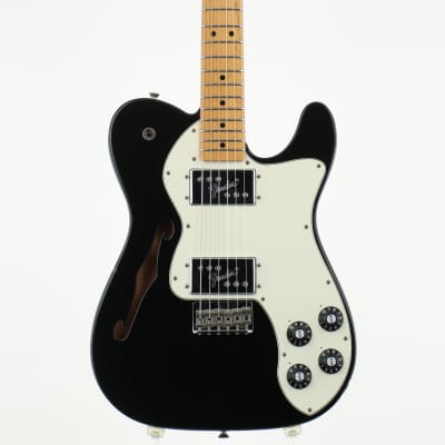 Fender Mexico Classic Player Telecaster Thinline Deluxe Black [SN MX11311102] (04/11) for sale