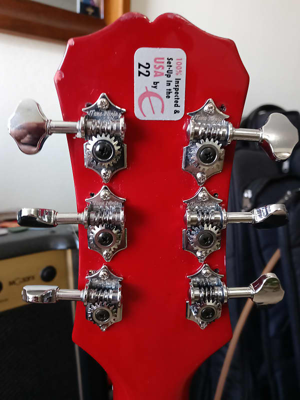 Upgraded! Epiphone SG Junior 2002 - Cherry | Reverb