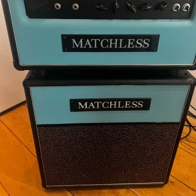 Matchless Clubman 35 NR Sampson Era + ES112 Stack - Turquoise for sale