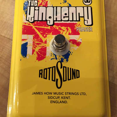 Rotosound The King Henry Phaser Yellow image 3