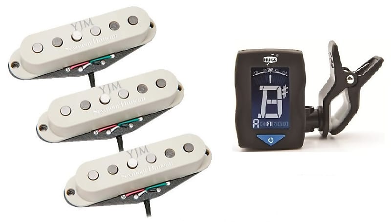 Seymour Duncan STK-S10 YJM Fury Stack Single Coils OFF WHITE Yngwie J. Malmsteen (DUNLOP TUNER) image 1