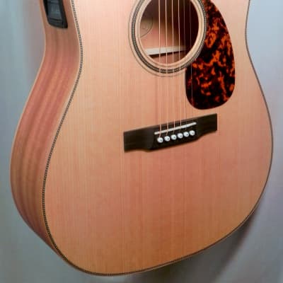 Larrivee Legacy Mahogany D-40E Satin Dreadnought Acoustic Electric StagePro Element Pickup with case image 5
