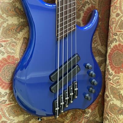 Dingwall Lee Sklar Signature 5 String Bass 2015 Candy Blueberry Gloss image 2