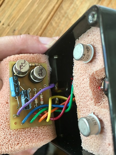 Diaz Square Face Fuzz pedal 2005 S.R.V. | Reverb