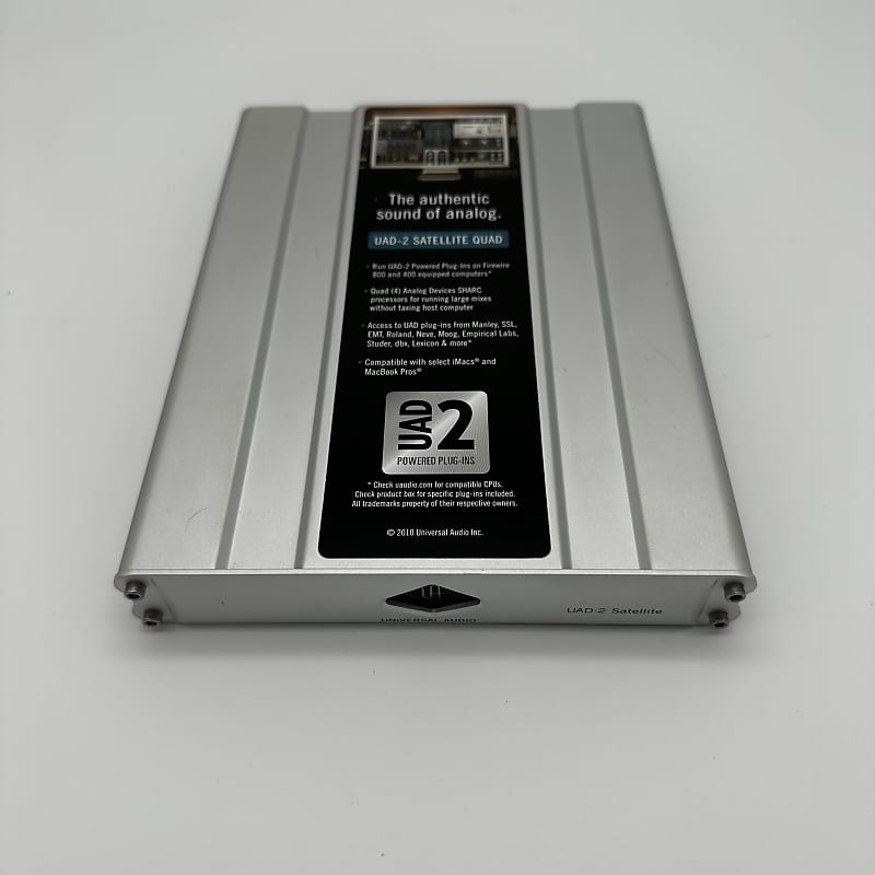 Universal Audio UAD-2 Satellite QUAD Firewire DSP Accelerator 2012 - Present - Silver image 1