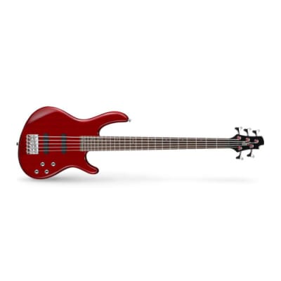 Cort Action-V Plus Trans Red Ele Bass for sale