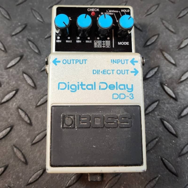 Boss DD-3 Digital Delay 1980's Long Chip MIJ Japan Vintage