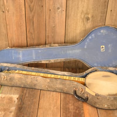 Regal "Sanders" Plectrum Banjo 1935 Pearloid and Maple Slingerland image 10