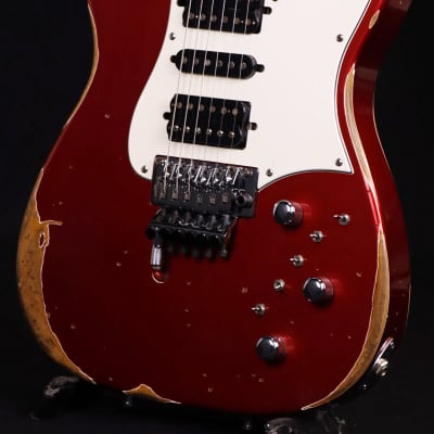 G LIFE GUITARS Vintage Series Cross Edge Candy Apple Red (S/N:A3114808) (09/15) image 4