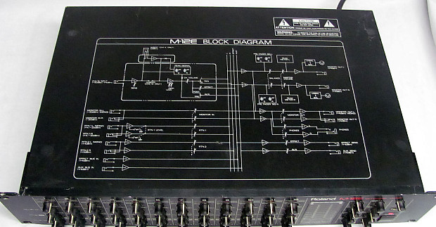 Roland M-12E 12-Channel Line Mixer | Reverb