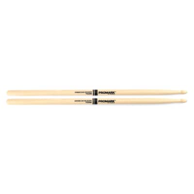 Promark 5A Woodtip Hickory Drumsticks - TX5AW image 4