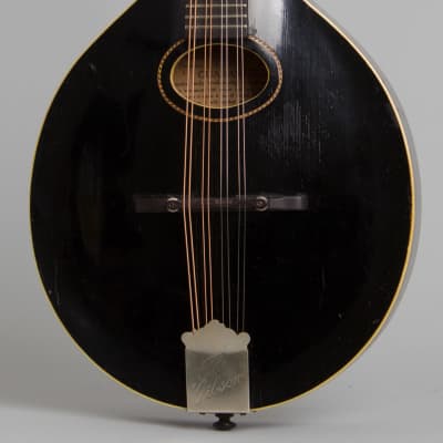 Gibson  Style A-1 Snakehead Carved Top Mandolin (1925), ser. #78901, original black hard shell case. image 3