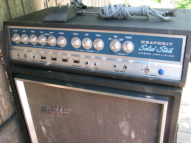 Heathkit TA 17 Guitar amp head clean