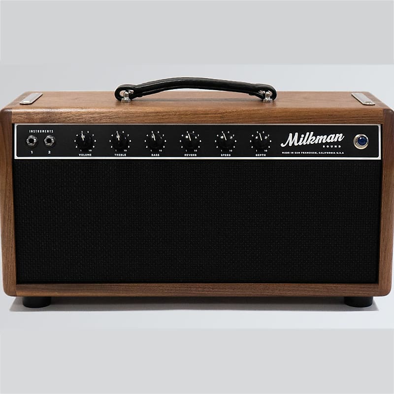 Milkman Sound 20w Creamer Guitar Amp Head, 20 Watts, New Moon Walnut image 1