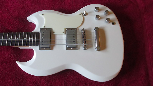 Warmoth Custom S.G.Type w s Seymour Duncan Custom Shop Antiquity p u
