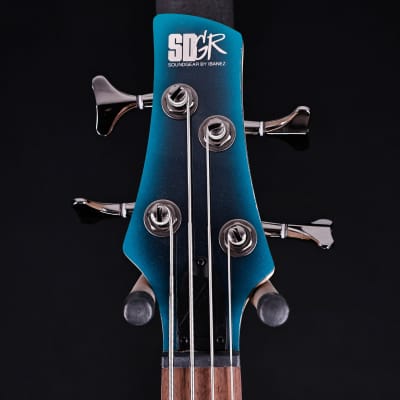 Ibanez SR300ECUB 4Str Bass, Black Hw, Cerulean Aura Burst 8lbs 11.9oz image 6