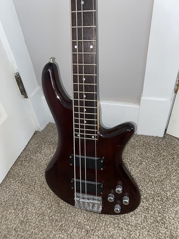 Schecter Diamond series deluxe 5 - Black Cherry | Reverb