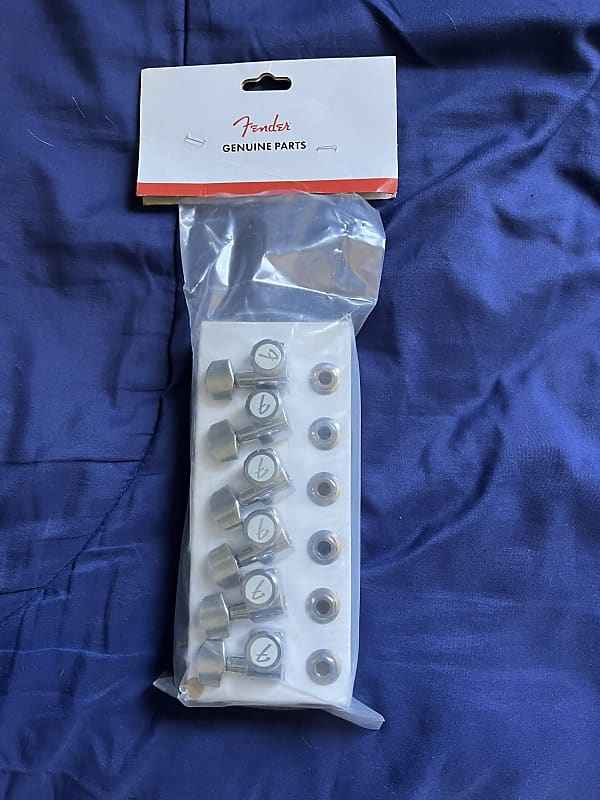 Fender Locking Tuners Chrome Jazzmaster/Jaguar/Tele Double Reverb