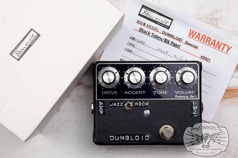 Shin's Music Dumbloid Special Black Tolex MIJ Hand made in