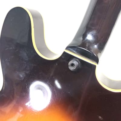 Jay Turser 335 Semi-Hollow Body Guitar Copy - Sunburst image 6