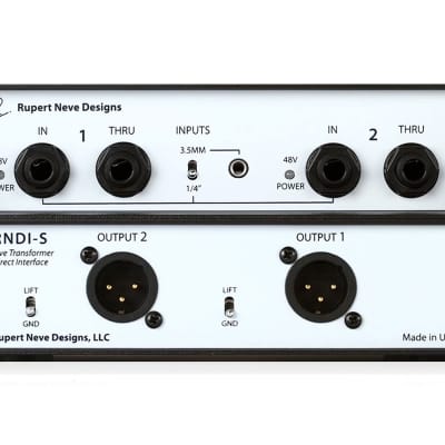 Rupert Neve Designs RNDI-S Stereo Active Transformer Direct Box image 3