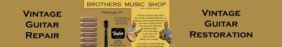 Brothers Music Shop and Guitar Repair