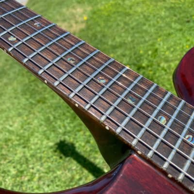 1999 Driskill Diablo Honduran Mahogany Guitar PRS tuners -wide/fat neck image 16