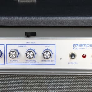 Vintage '70s Ampeg G-12 Gemini 12 Amplifier, Sounds Great! G12 G 12 Amp #30151 image 5