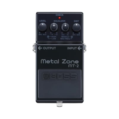 Reverb.com listing, price, conditions, and images for boss-mt-2a-metal-zone-anniversary-edition