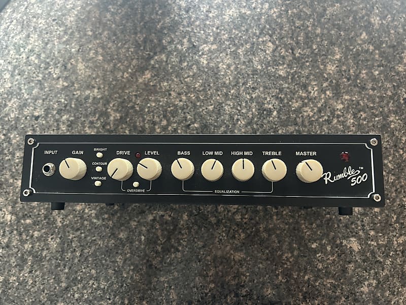Fender Rumble 500 V3 500-Watt Bass Amp Head | Reverb
