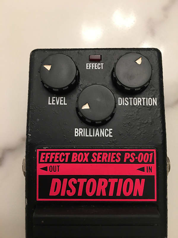Guyatone PS-001 Distortion Effect Box Series Rare Vintage