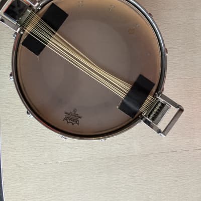 Pearl Marching Snare Drum  ? White/Chrome image 3