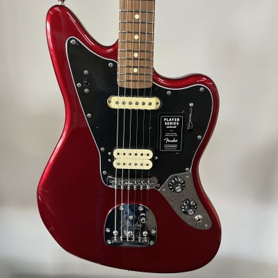 Fender Player Jaguar Bass - Candy Apple Red image 1