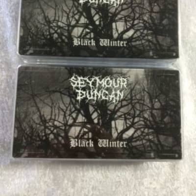 Seymour Duncan Black Winter 7 String Soapbar Pickup Set Passive In Active  Mount