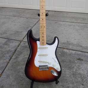 Fender  USA Custom Shop Stratocaster 1997 3 Color Sunburst image 2