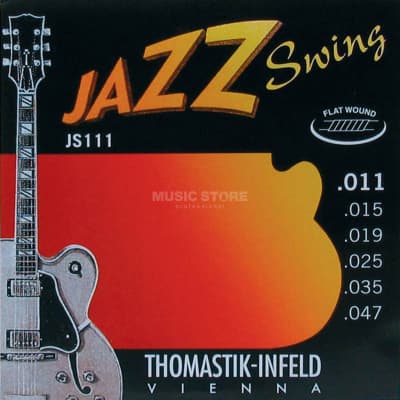 Thomastik-Infeld Jazz Swing Strings Flatwound-Flatwound 11-47 for sale